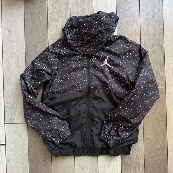 Jordan Red Jacket with Speckled Lining - Picture 1 of 4